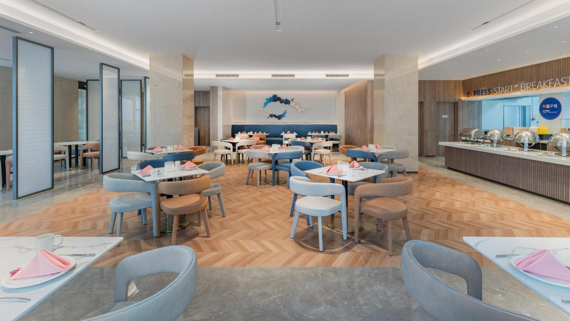 Holiday Inn Express Qingdao Shibei By Ihg Exterior foto